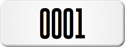 Asset Label with Numbering