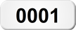Custom Small Asset Tags with Sequential Number