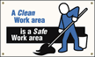 Safe Work Area Banner