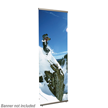 Silver Anondized Aluminum Quick Banner Stand 