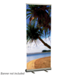 Smart Roll Adjustable Banner Height Aluminum Stand