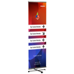 Vibrant Gradient Multi-Direction Arrow Banner and Banner Stand Kit