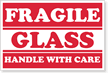 Fragile Glass Label