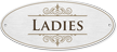 Ladies DiamondPlate™ Door Sign
