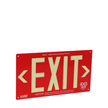 AlumaGlow™ Exit Sign, Flat Surface Mount