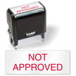 Not Approved QC Stamp Self inking
