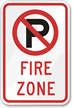 Fire Zone Sign