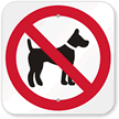 No Dog Symbol Dog Sign