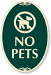 No Pets Sign (no pets symbol)
