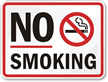 No Smoking Graphic Sign
