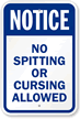 cursing, propertysigns, smartsign, sign