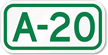 Parking Space Sign A 20