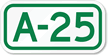 Parking Space Sign A 25
