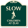 Slow Children At Play SignatureSign