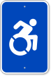 Accessible Symbol Sign (With Graphic)