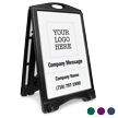 Add Company Message BigBoss Portable Custom Sidewalk Sign