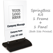 Add Company Message BigBoss Portable Custom Sidewalk Sign