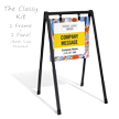 Add Company Message BigBoss Portable Custom Sidewalk Sign