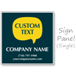 Add Company Name BigBoss Portable Custom Sidewalk Sign