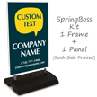 Add Company Name BigBoss Portable Custom Sidewalk Sign