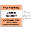 Add Headline Text BigBoss Portable Custom Sidewalk Sign