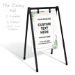 Add Headline Text BigBoss Portable Custom Sidewalk Sign
