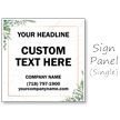 Add Headline Text BigBoss Portable Custom Sidewalk Sign