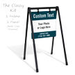 Add Logo Company Name BigBoss Portable Custom Sidewalk Sign