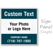 Add Logo Company Name BigBoss Portable Custom Sidewalk Sign
