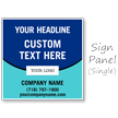 Add Logo Headline BigBoss Portable Custom Sidewalk Sign