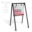 Add Logo Headline BigBoss Portable Custom Sidewalk Sign