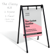 Add Logo Headline BigBoss Portable Custom Sidewalk Sign
