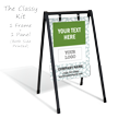 Add Logo Text BigBoss Portable Custom Sidewalk Sign