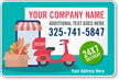 Add Phone Number and Company Name Custom Magnetic Sign