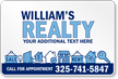 Add Real Estate Name Custom Vehicle Magnetic Sign