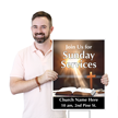 Add Text Join Us for Sunday Services Yard Religious Sign