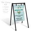 Add Your Headline BigBoss Portable Custom Sidewalk Sign