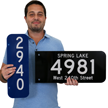Add Your House Number Custom Reflective 911 Address Sign
