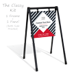 Add Your Logo Text BigBoss Portable Custom Sidewalk Sign