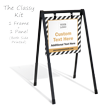 Add Your Logo Text BigBoss Portable Custom Sidewalk Sign