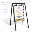 Add Your Logo Text BigBoss Portable Custom Sidewalk Sign