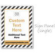 Add Your Logo Text BigBoss Portable Custom Sidewalk Sign