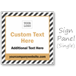 Add Your Logo Text BigBoss Portable Custom Sidewalk Sign