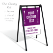 Add Your Text BigBoss Portable Custom Sidewalk Sign
