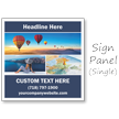 Add Your Text BigBoss Portable Custom Sidewalk Sign
