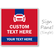 Add Your Text Here BigBoss Portable Custom Sidewalk Sign