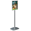 Aluminum Pedestal Sign Holder Decorative Mitered Board