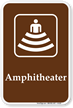 Amphitheater   Campground, Guide & Park Sign