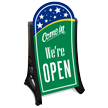 Come In We Are Open Sidewalk Sign Kit