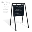 Come In We Are Open BigBoss Portable Custom Sidewalk Sign